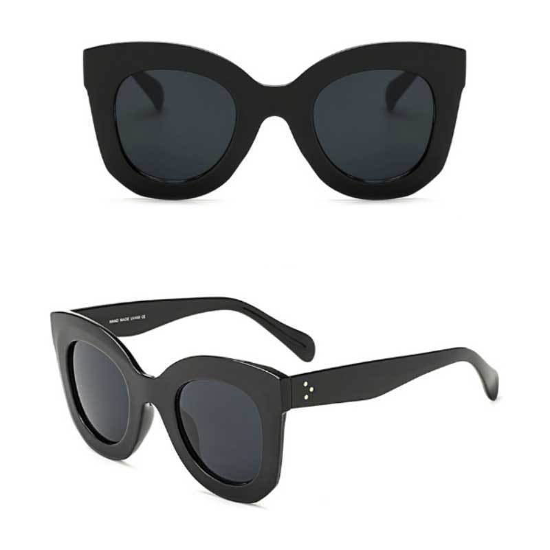 loomrack Vintage Thick Cat Eye Glasses Sunglasses