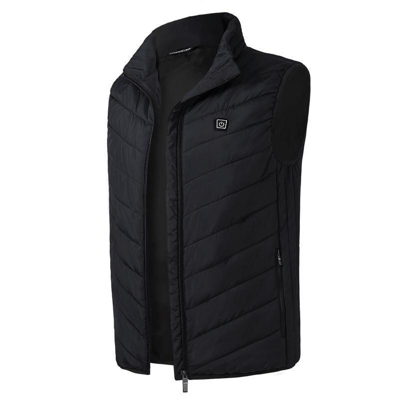 loomrack Waterproof Lightweight Heated Vest Sports Jackets Black / S