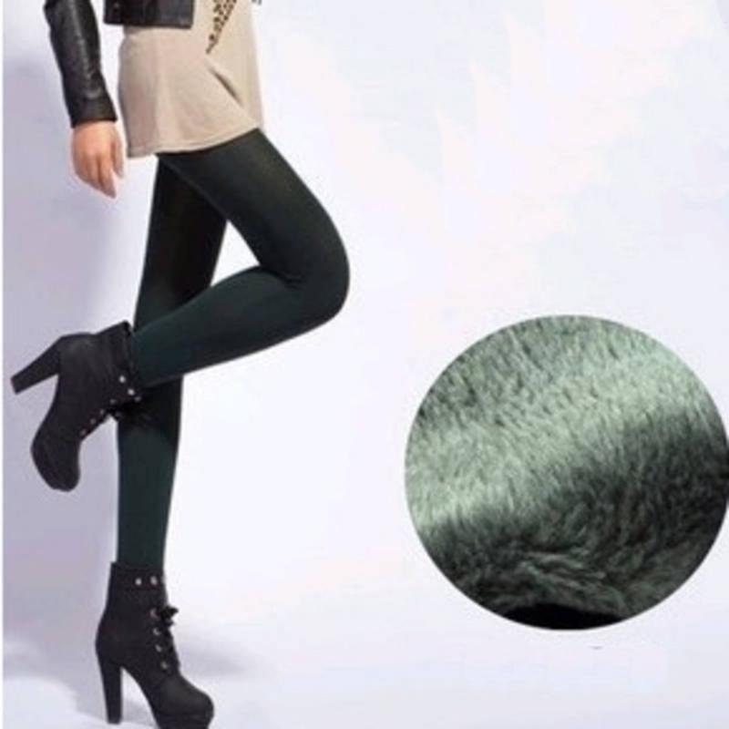 loomrack Wintrex™ - Super Elastic Faux Velvet Winter Leggings Leggings