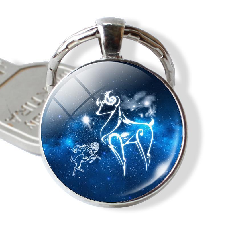 loomrack Zodiac Sign Keyrings Key Chains