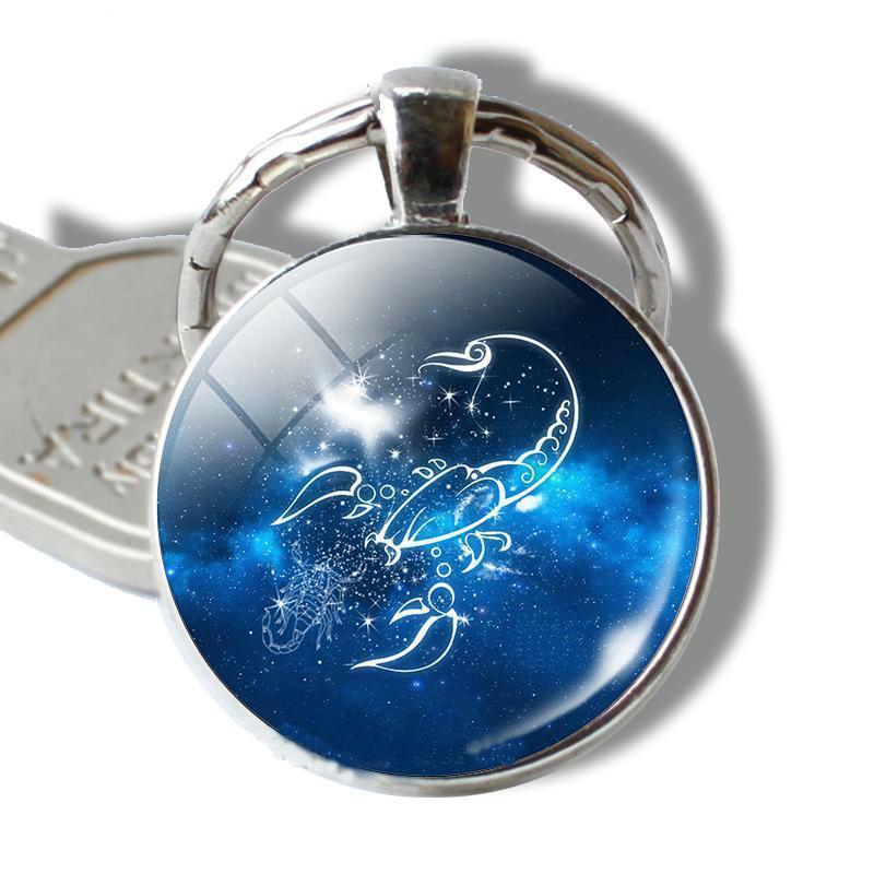 loomrack Zodiac Sign Keyrings Key Chains