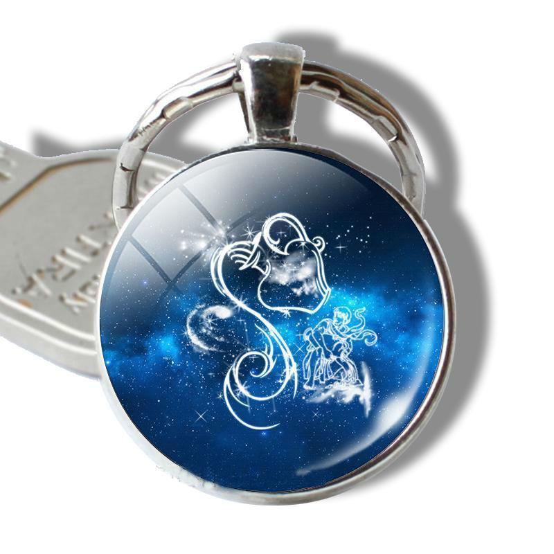 loomrack Zodiac Sign Keyrings Key Chains