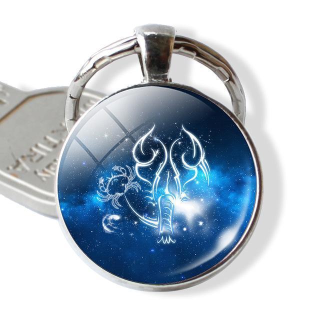 loomrack Zodiac Sign Keyrings Key Chains Cancer