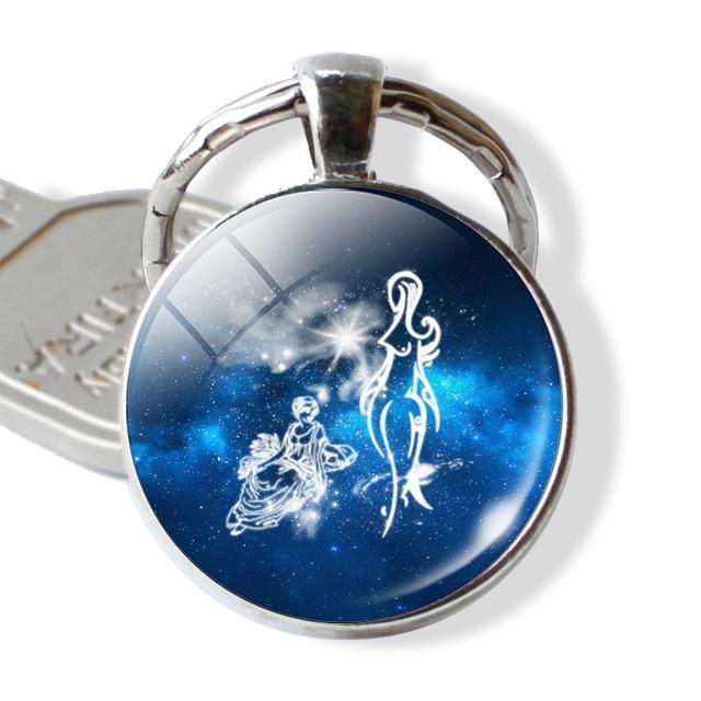 loomrack Zodiac Sign Keyrings Key Chains Virgo