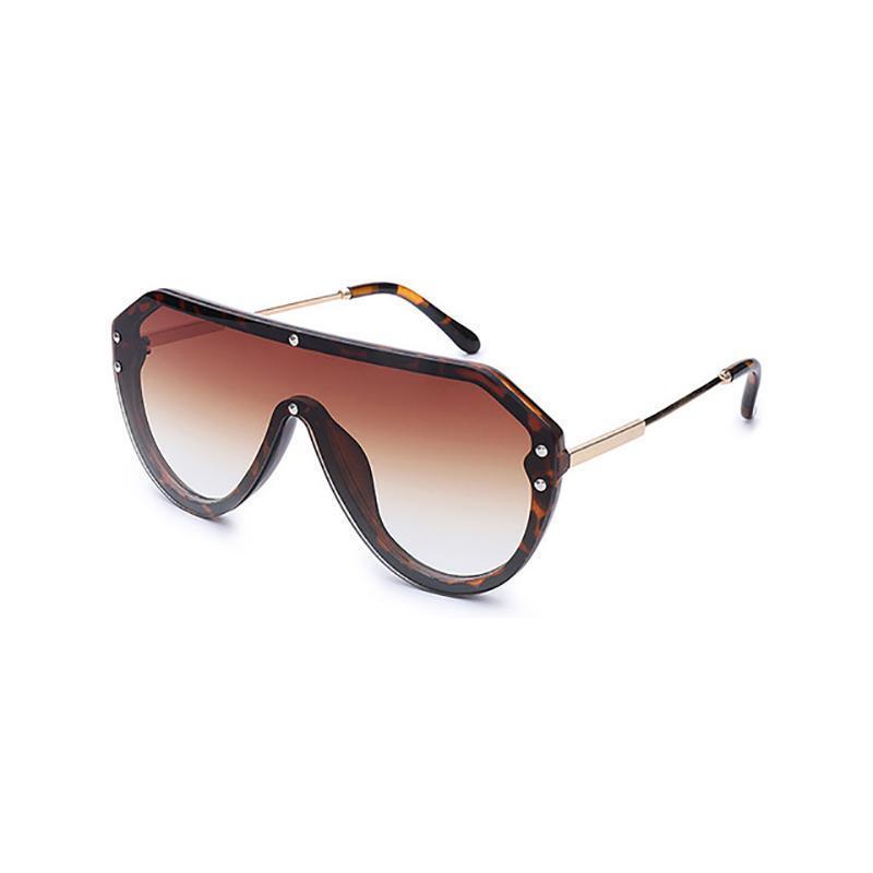 Oversized Mirrored Sunglasses Sunglasses C1