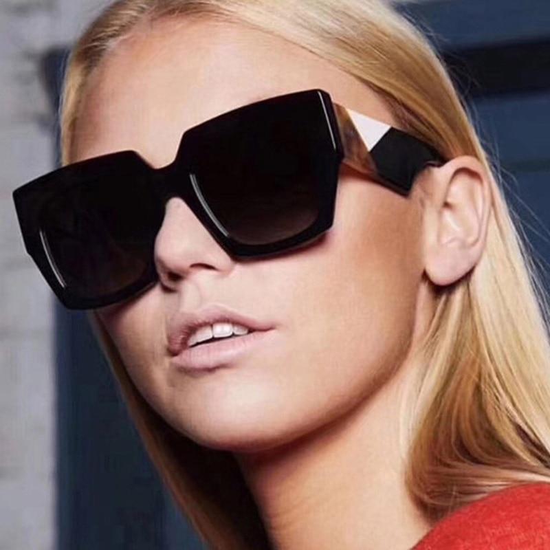 Retro Oversized Bold Frame Sunglasses Sunglasses 1