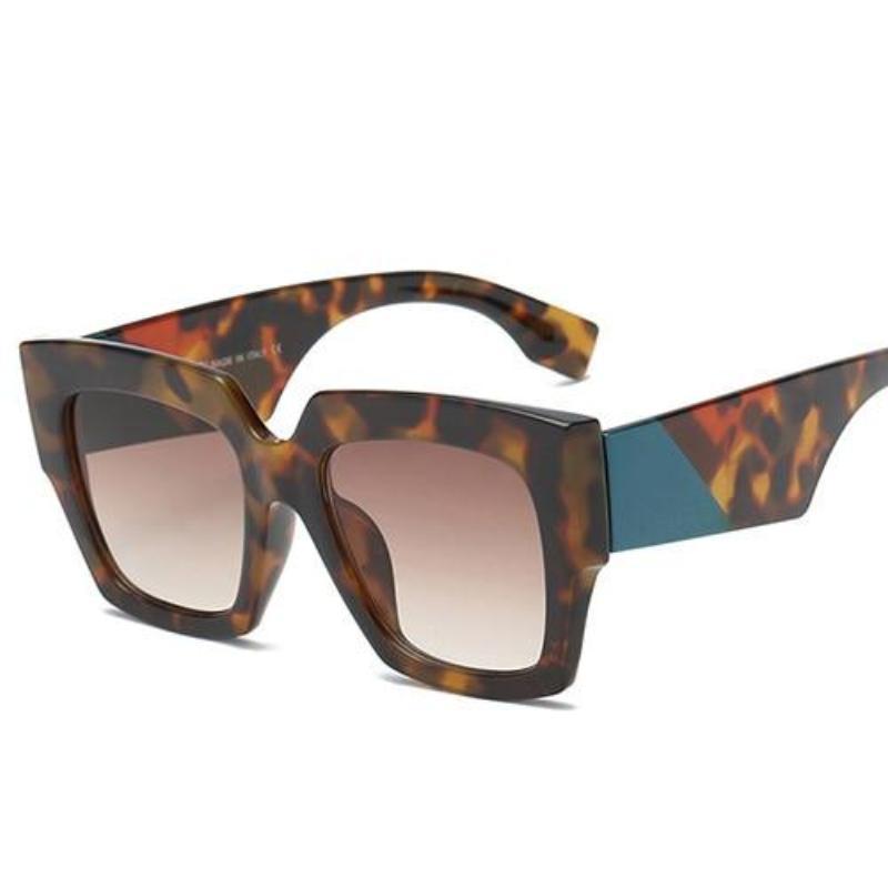 Retro Oversized Bold Frame Sunglasses Sunglasses 3