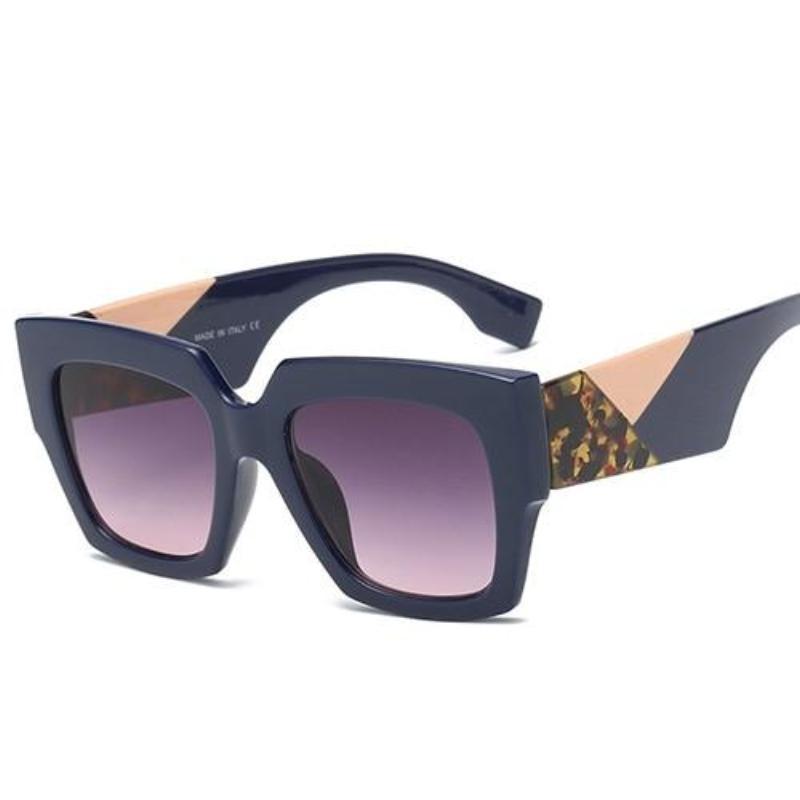 Retro Oversized Bold Frame Sunglasses Sunglasses 4