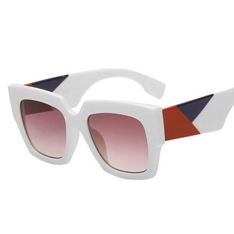 Retro Oversized Bold Frame Sunglasses Sunglasses 5