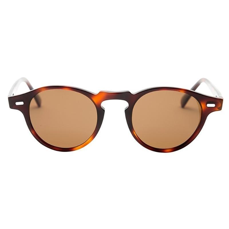 Retro Proper Round Lens Sunglasses Sunglasses C2