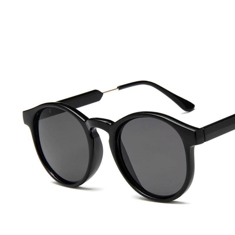 Retro Transparent Round Sunglasses Sunglasses 1