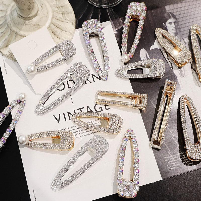 Rhinestone Hair Clip Barrettes Hair Accessories 1