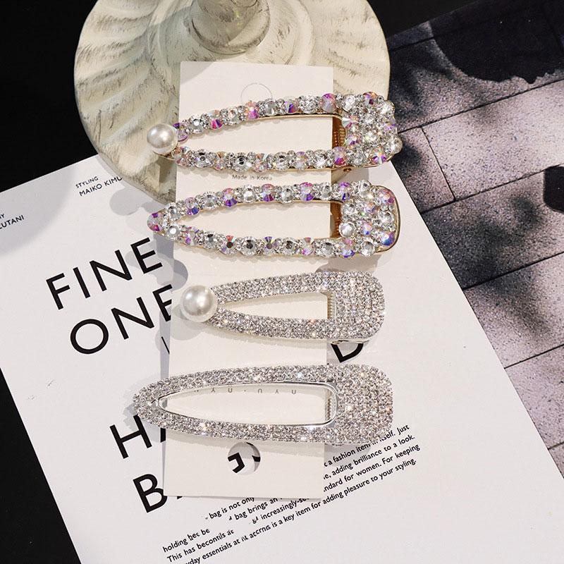 Rhinestone Hair Clip Barrettes Hair Accessories 1