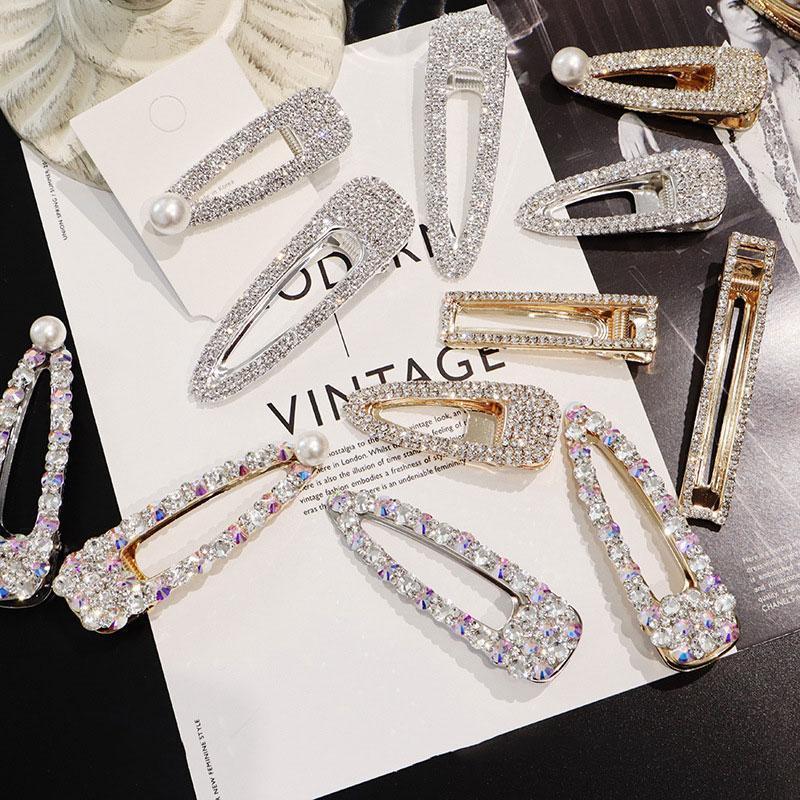 Rhinestone Hair Clip Barrettes Hair Accessories 1