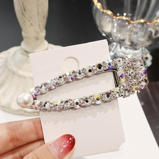 Rhinestone Hair Clip Barrettes Hair Accessories 12