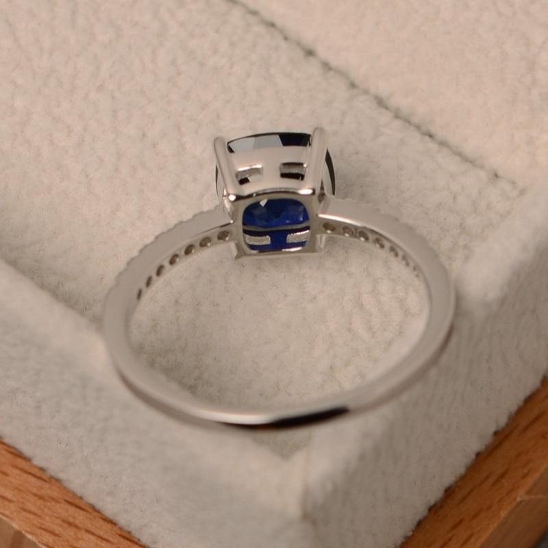 Square Birthstone Ring Rings 6 / LB