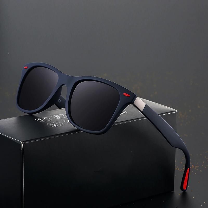 Square Frame Retro Polarized Driving Sunglasses Sunglasses C03