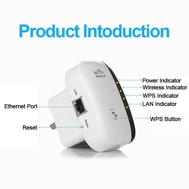 SuperBoost WiFi Booster WiFi Booster EU Plug / Original Box-white