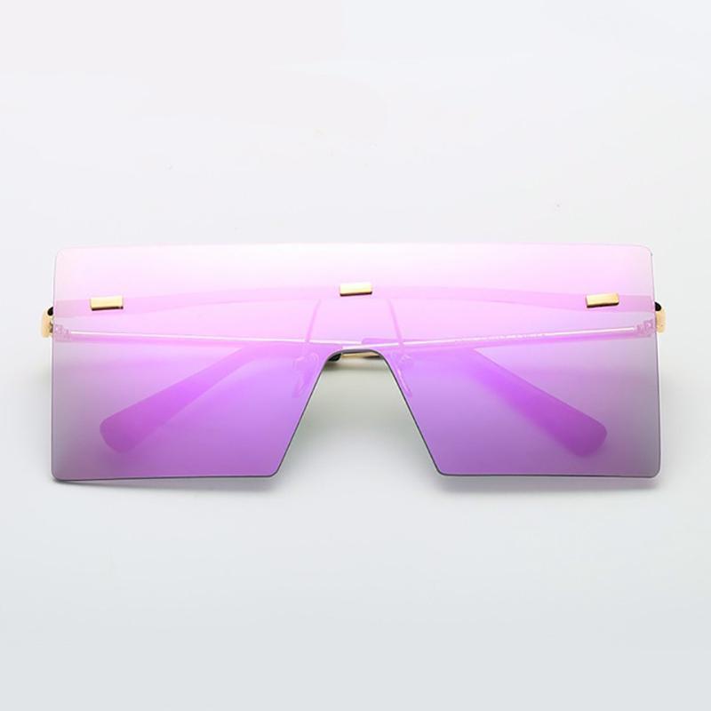 Ultra-edgy Square Flat Sunglasses Sunglasses 03