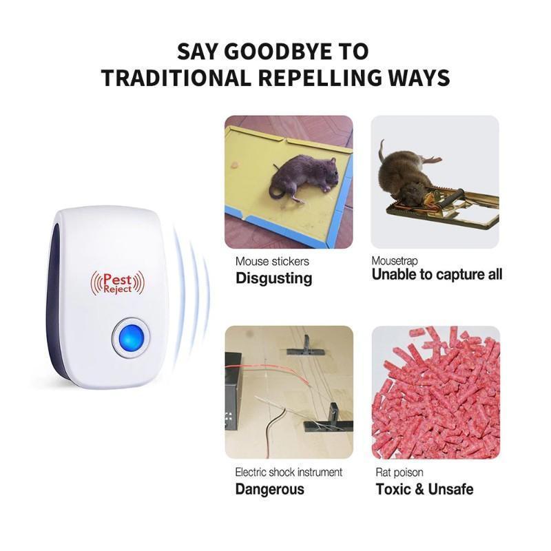 Ultrasonic Indoor Pest Repellent - StayAway Home US