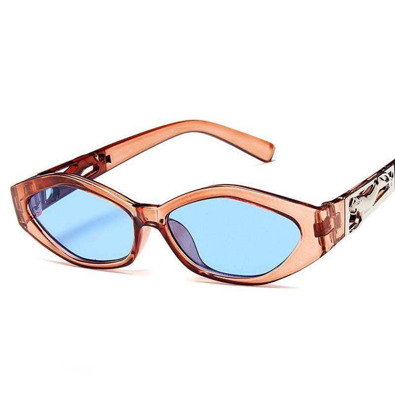 Vintage Cat Eye 3D Anti-UV Sunglasses Sunglasses Black All Grey