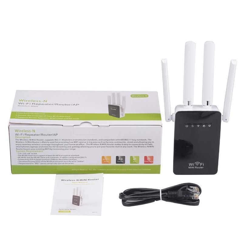 WiFi BoostQuatro WiFi Booster EU Plug / White